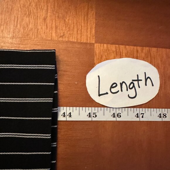 Urban Outfitters Archive Black & White Striped Flared Pants L - Picture 9 of 9